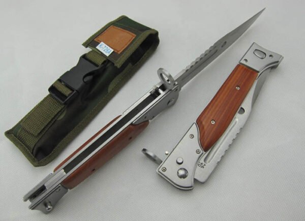 Big CCCP AK-47 EDC bayonet folding blade knife AK47 Scout knife Blade Rescue pocket Tactical camping gear knife knives