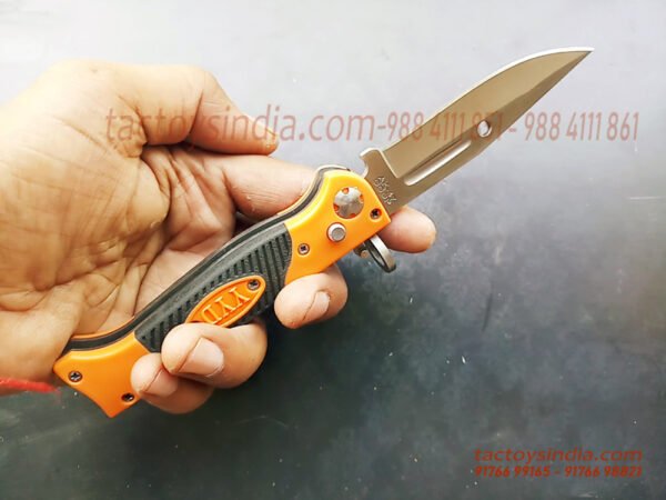 Small Fiber Handle CCCP Scout AK-47 bayonet folding Pocket knife