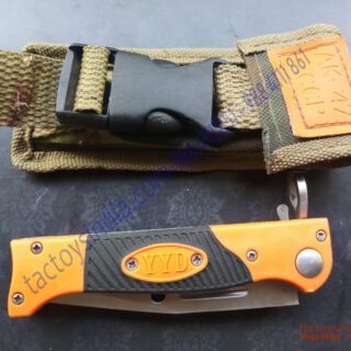 Small Fiber Handle CCCP Scout AK-47 bayonet folding Pocket knife