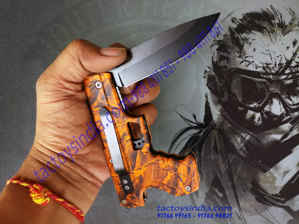 BROWNING Gun Fancy Folding Knife / liner Lock - Rajput Knife