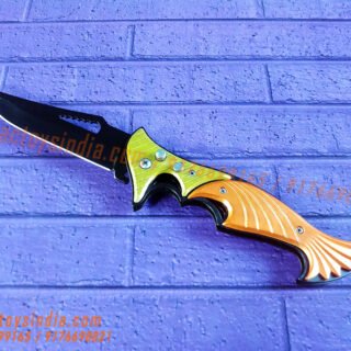 SOG Beautiful Curvy Ergonomics Full Aircraft Grade Aluminium Folding Knife Automatic