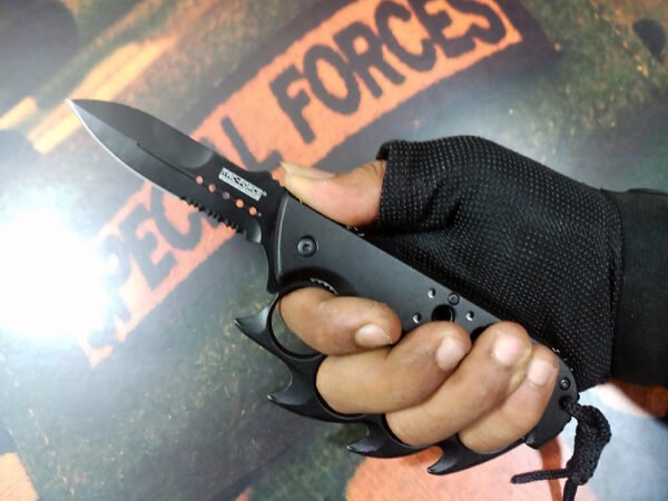 Tacforce TF793 Speedster Model Trench Knife Foldable Knuckle Knife | Tactical | rescue | outdoor