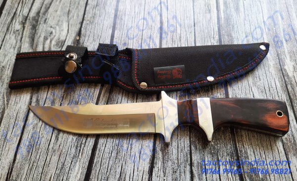 Columbia A09 Dual Guard Royal Dagger Knife / Brass hardware / SS Guards / Full tang / 330c Blade / Gifting n Collection Piece by Tactoysindia.com