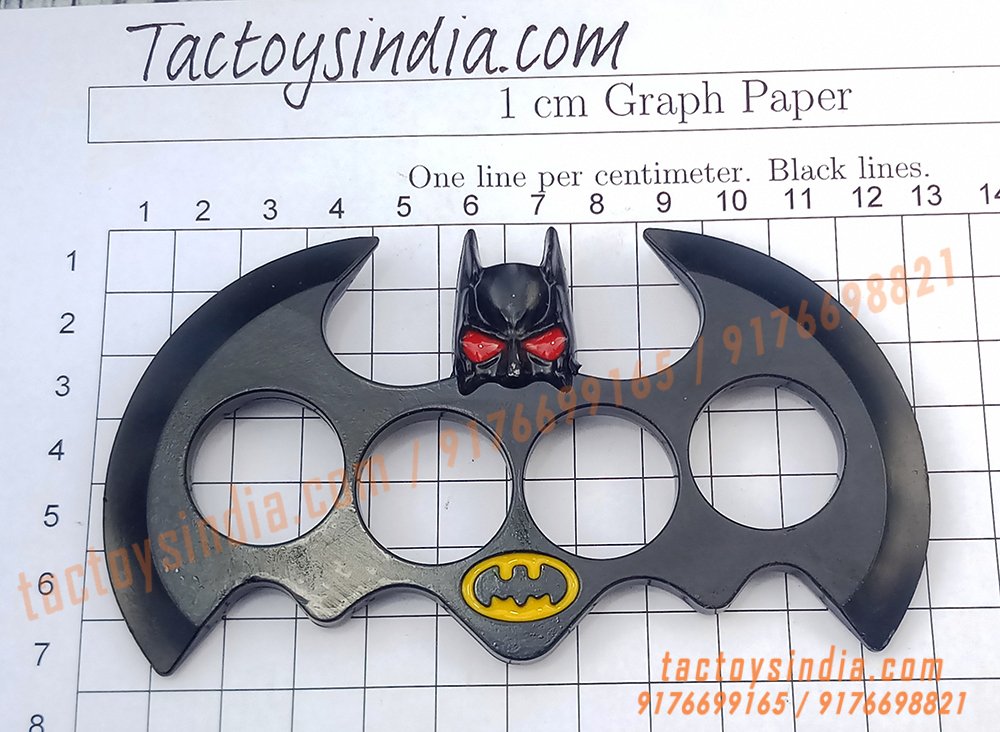 Batman Themed Metal knuckleduster - Rajput Knife