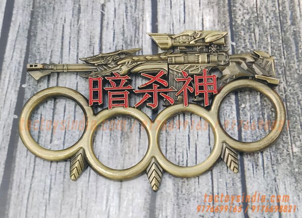 Sniper-Rifle-Chinese-Text-Knucks-Copper-Colour-Latest-Design-Fist-Knuckle-Duster-Fighter