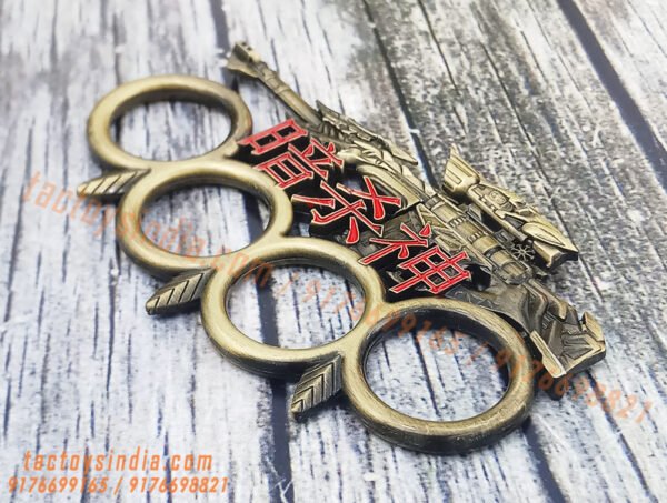 Sniper-Rifle-Chinese-Text-Knucks-Copper-Colour-Latest-Design-Fist-Knuckle-Duster-Fighter