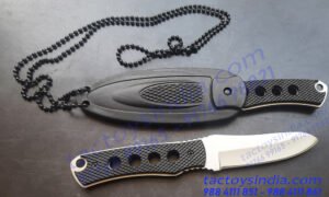 8.5 TACTICAL COMBAT FIXED BLADE NECK KNIFE w/ SHEATH – KCCEDGE