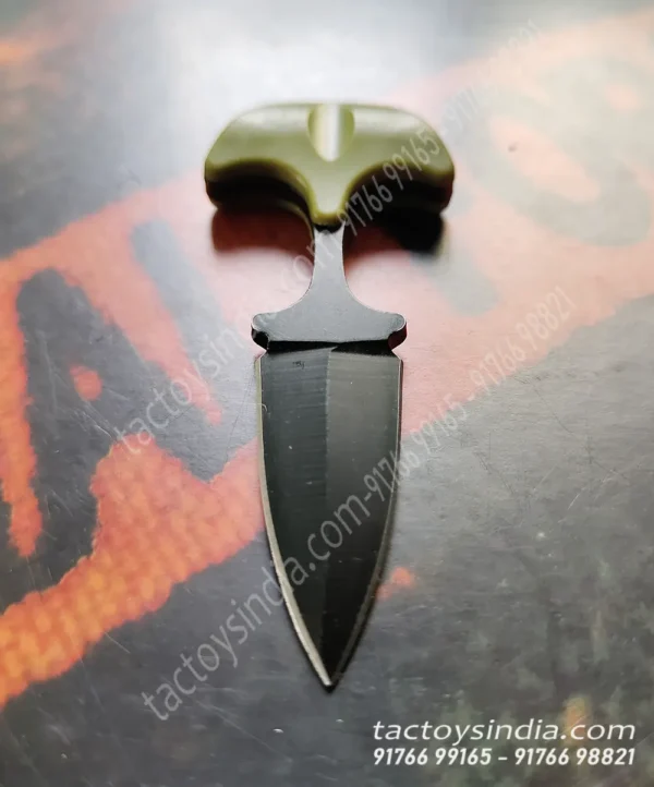 ABKT Combat Ready Worlds Smallest Ninja Push Dagger Pendant Neck Knife Multicolor